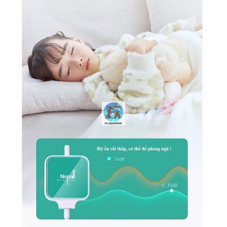 Máy sủi oxy mini siêu êm Yee-Nepall cho bể cá, thuỷ sinh