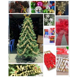 Cây thông noel 2m kèm phụ kiện trang trí. Cây thông noel 1m5 kèm phụ kiện. Cây thông xanh 2m4- PHỤ KIỆN CAM KẾT NHƯ HÌNH