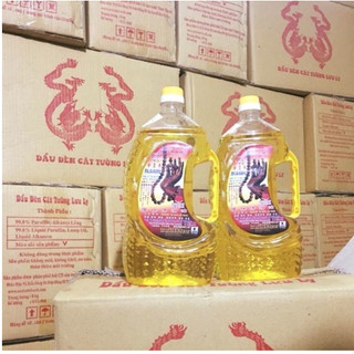  1 Thùng 6 Chai Dầu Cát Tường Dầu Lưu Ly Nặng 1,2kg và 1kg Dầu Thắp Đèn Dâng Hương 