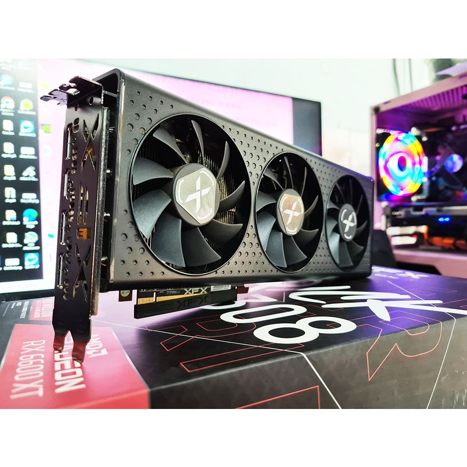 VGA XFX Quick Radeon RX 6600 XT 8G OC 3 FAN _ bảo hành 03 tháng