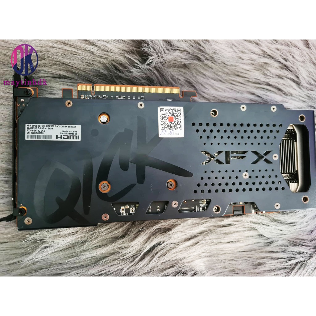VGA XFX Quick Radeon RX 6600 XT 8G OC 3 FAN _ bảo hành 03 tháng