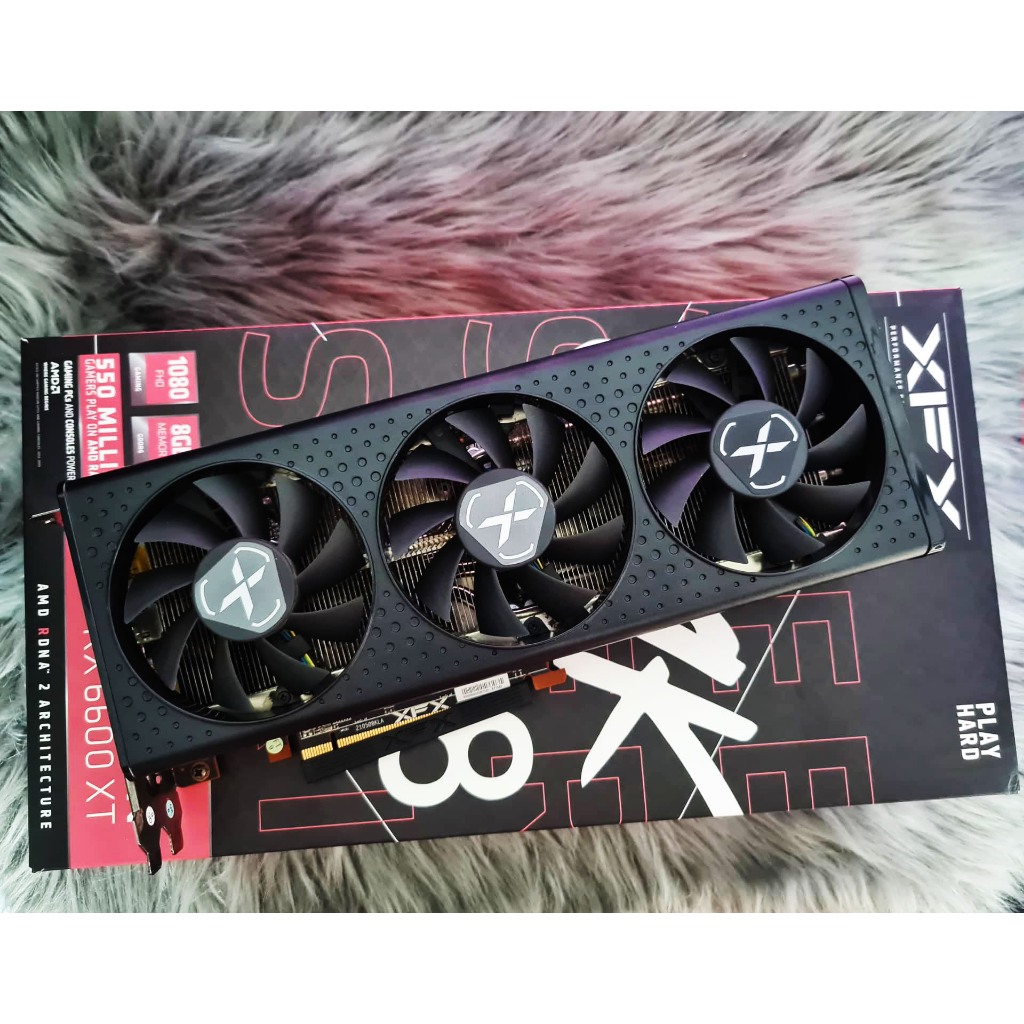 VGA XFX Quick Radeon RX 6600 XT 8G OC 3 FAN _ bảo hành 03 tháng