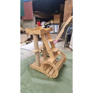 Cattree cho mèo, nhà cây cho mèo mẫu nhỏ xinh