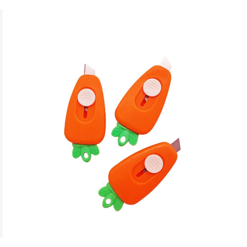 Dao dọc giấy mini hình cà rốt