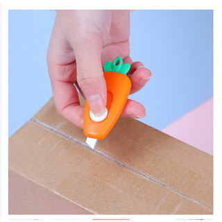 Dao dọc giấy mini hình cà rốt