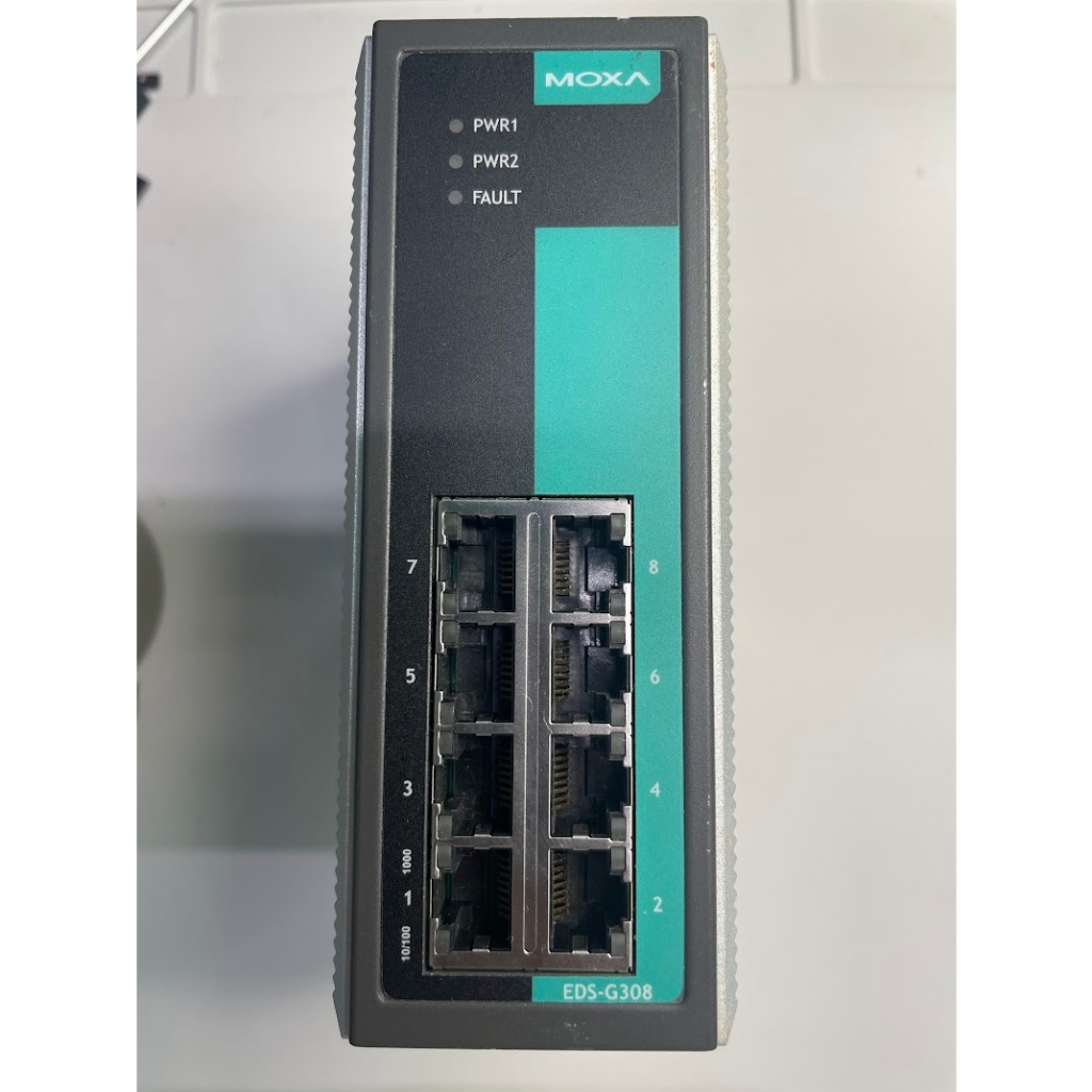 MOXA EDS-G308 Bộ chia mạng công nghiệp 10/100/1000M