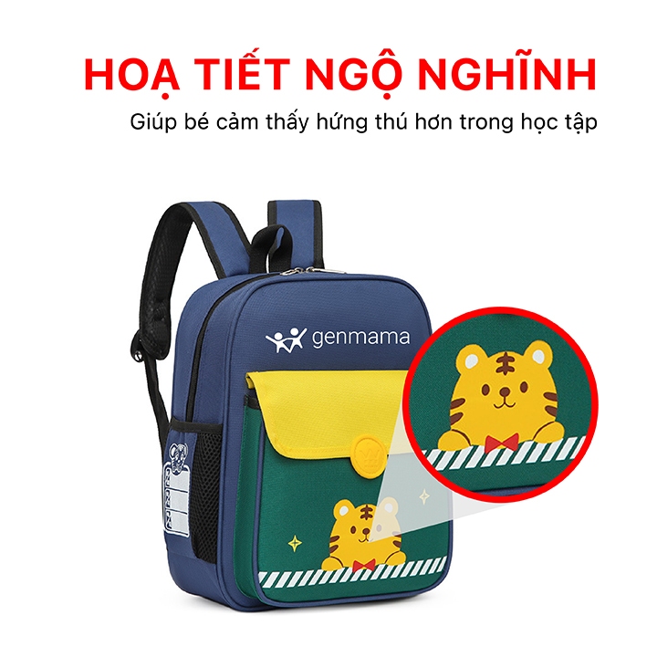 Balo cho bé siêu nhẹ cho bé mẫu giáo đi học, đi chơi có quai đeo đựng đồ cho bé tiện lợi