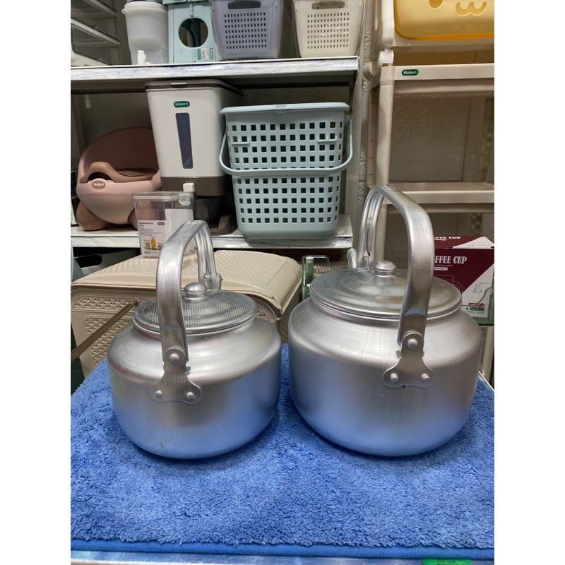 Ấm nhôm đun nước đủ size  nhôm nguyên chất Hải Phòng