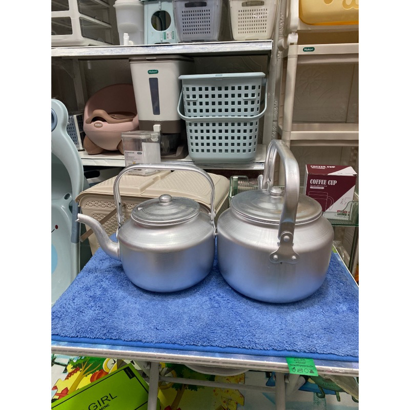 Ấm nhôm đun nước đủ size  nhôm nguyên chất Hải Phòng