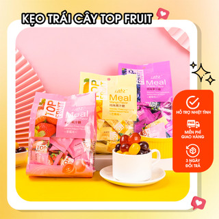 Kẹo trái cây top fruit 320g coowy các vị nho xoài dâu mix vị