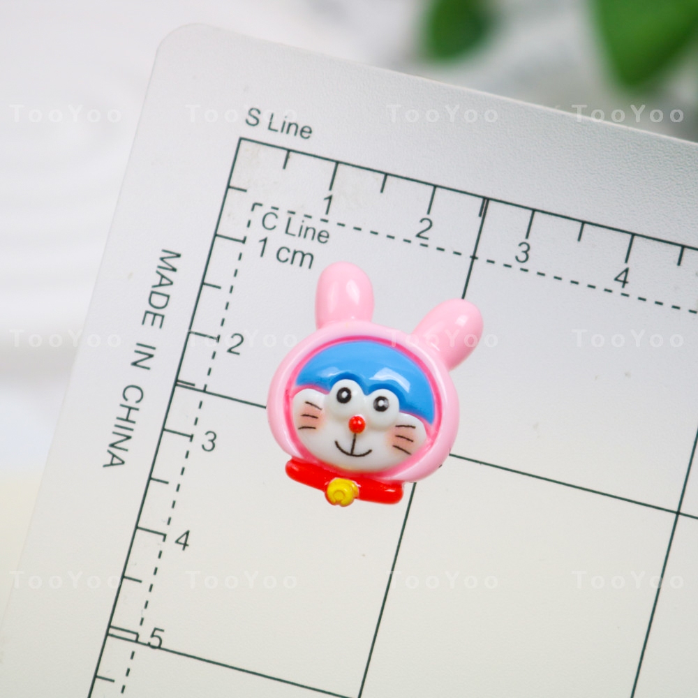 Combo 5 charm Doraemon em bé dễ thương cute TooYoo BK00534