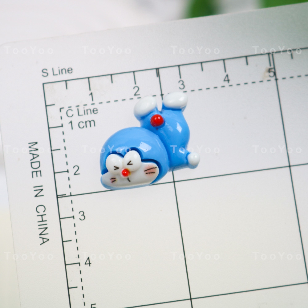 Combo 5 charm Doraemon em bé dễ thương cute TooYoo BK00534