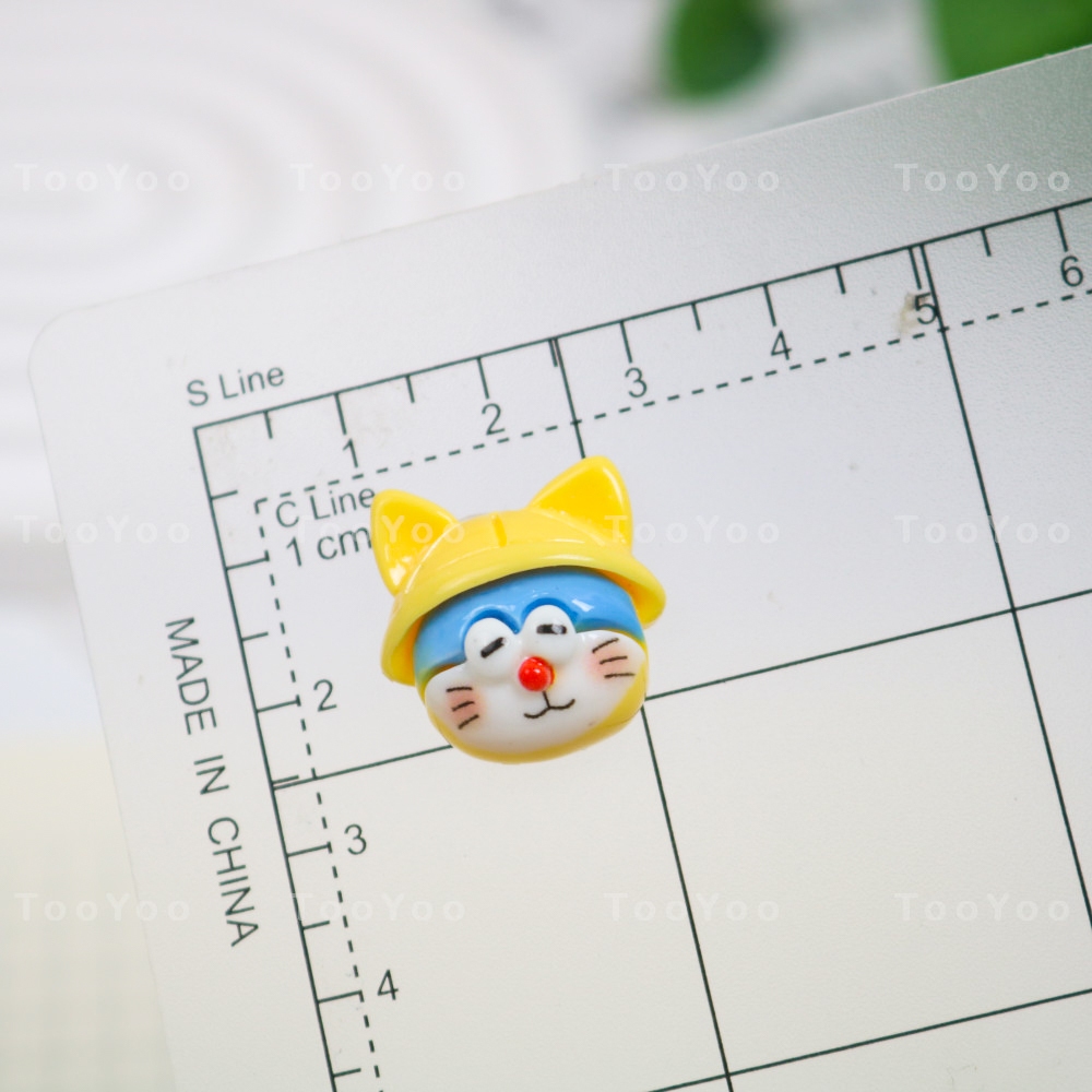 Combo 5 charm Doraemon em bé dễ thương cute TooYoo BK00534