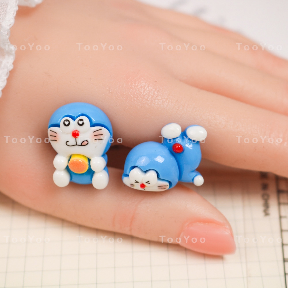 Combo 5 charm Doraemon em bé dễ thương cute TooYoo BK00534