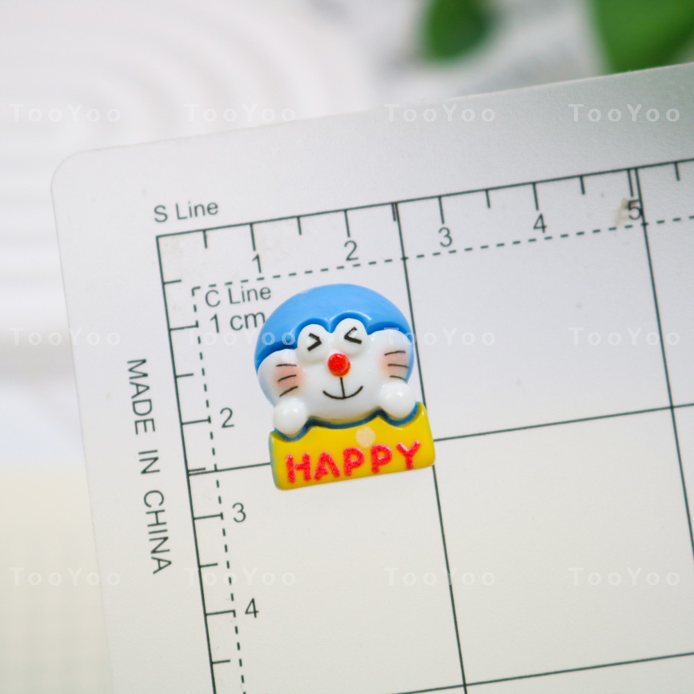 Combo 5 charm Doraemon em bé dễ thương cute TooYoo BK00534