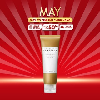 Sữa Rửa Mặt Làm Sạch Cho Da Nhạy Cảm Chiết Xuất Rau Má Skin1004 Madagascar Centella Ampoule Foam 125ml