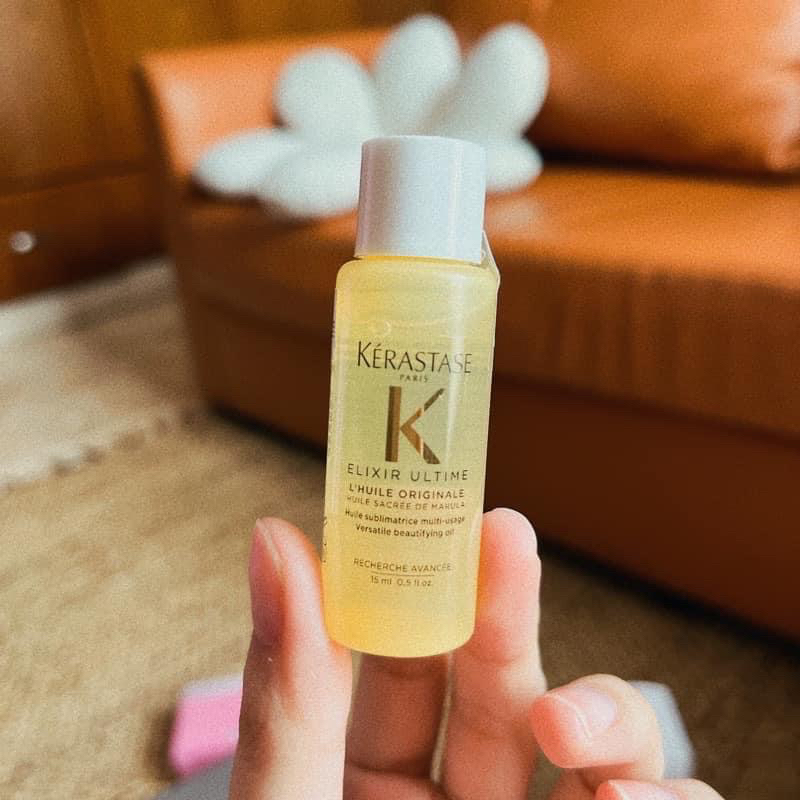 TINH DẦU DƯỠNG TÓC KERASTASE ELIXIR ULTIME KHÔNG HỘP 50ML ,15ML