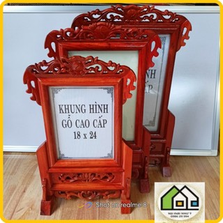KHUNG ẢNH thờ gỗ hương 100%(18/24, 21/31, 25/35)