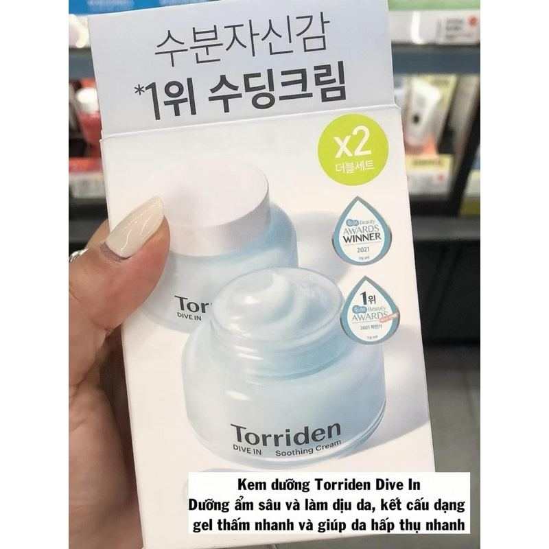 KEM DƯỠNG TORRIDEN DẠNG GEL
