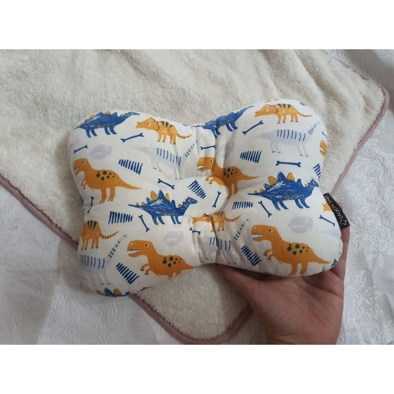 Gối sơ sinh chống méo đầu organic hàn quốc