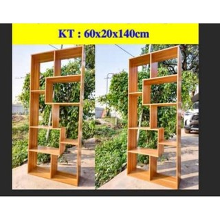 Kệ gỗ, kệ đa năng, kệ chữ u màu gỗ