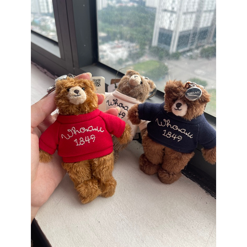 Móc gấu Whoau chính hãng