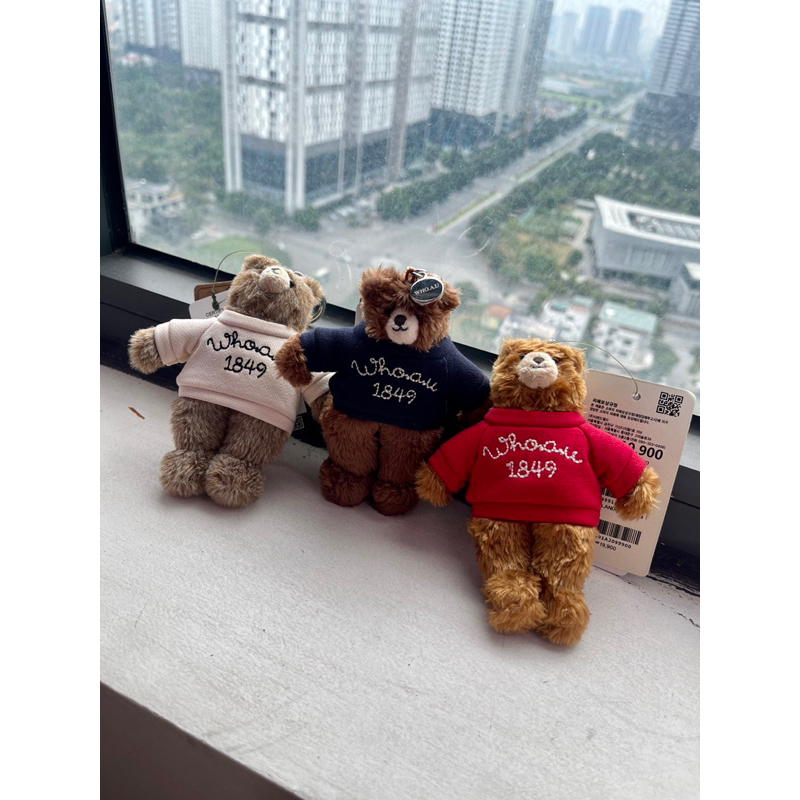 Móc gấu Whoau chính hãng