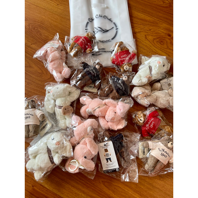 Móc gấu Whoau chính hãng