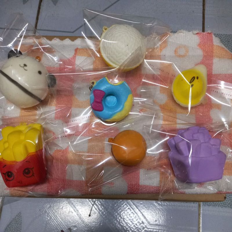 Squishy mẫu gộp và có hiếm