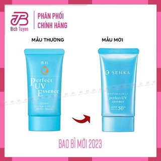 Kem Chống Nắng Dạng Essence Senka Perfect UV Essence SPF50+ PA++++ 50g BT Cosmetic