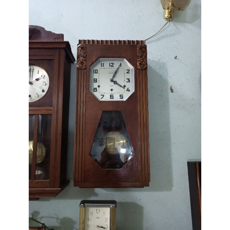 Đồng hồ treo tường cơ cót Pháp FFR 8 gông 8 búa.