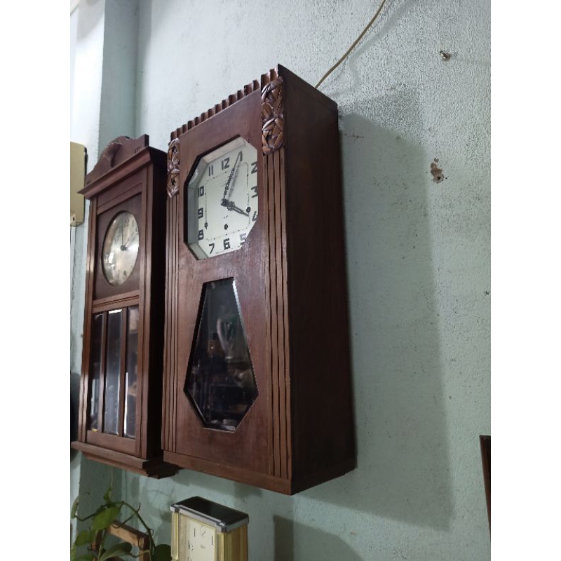 Đồng hồ treo tường cơ cót Pháp FFR 8 gông 8 búa.