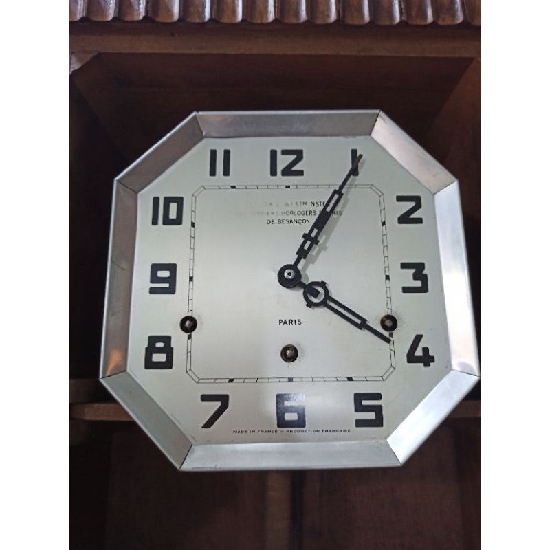 Đồng hồ treo tường cơ cót Pháp FFR 8 gông 8 búa.