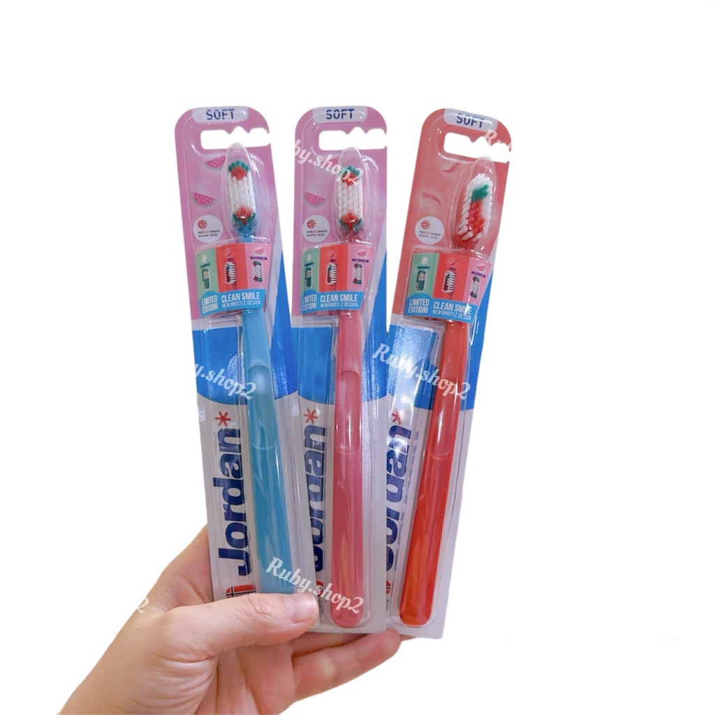 Bàn Chải Đánh Răng JORDAN Double action Classic & Clean Smile Soft Hàng Malaysia