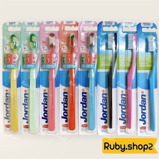 [Giá 1 chiếc] Bàn Chải Đánh Răng JORDAN Double action Classic & Clean Smile Soft Hàng Malaysia