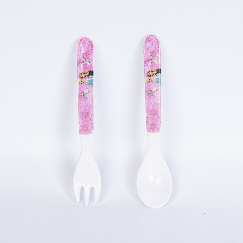 Bộ Bát Đĩa Khay Ăn Dặm Cho Bé Hình Elsa chống sốc.