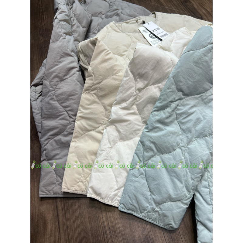 AK2369 Áo phao lông vũ nữ GIORDANO xuất Hàn dư xịn