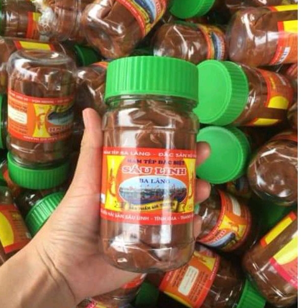 Mắm tép Ba Làng dùng để chưng thịt