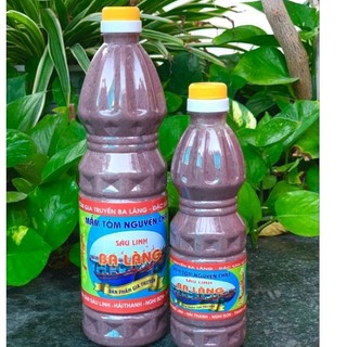 Mắm tôm ngon . đặc sản ba làng thanh hóa chai 500g