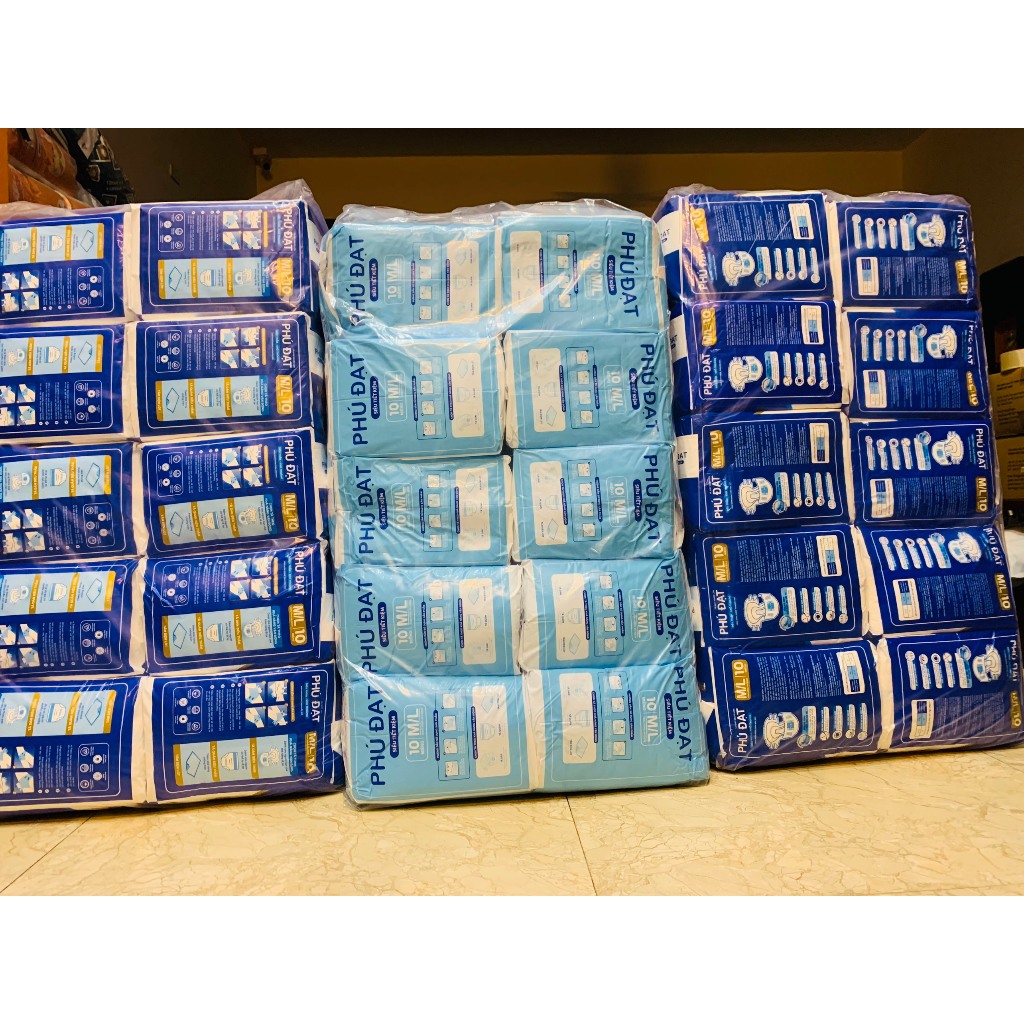 (Lẻ) Bỉm già Phú Đạt ML10 XL10 miếng Có vách và không vách chống tràn #bỉm già phú đạt #bỉm phú đạt #tã phú đạt ML20 XL