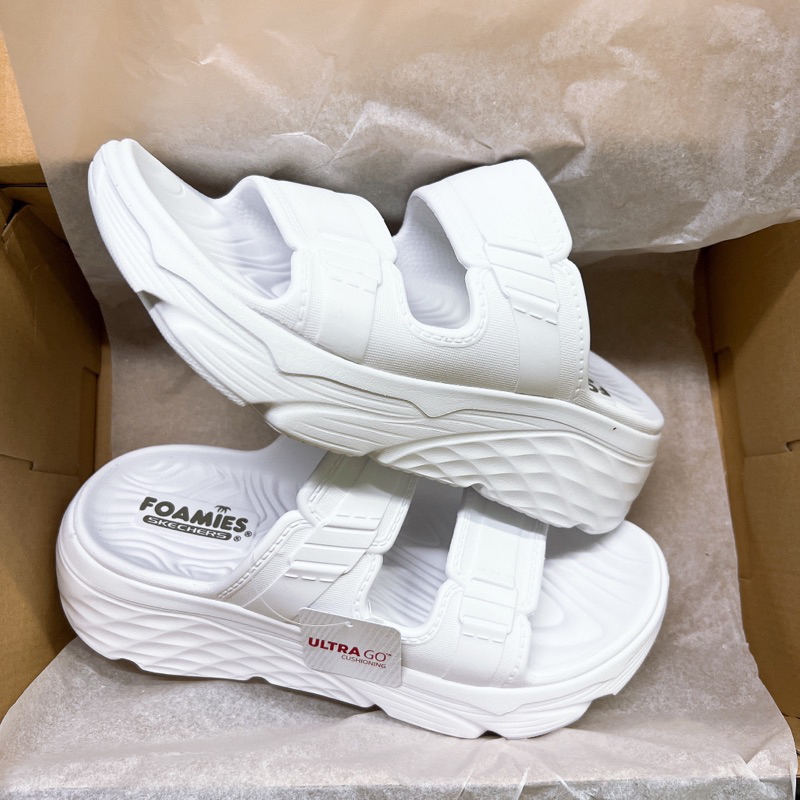 Dép Skechers đúc nguyên khối quai cao su mềm