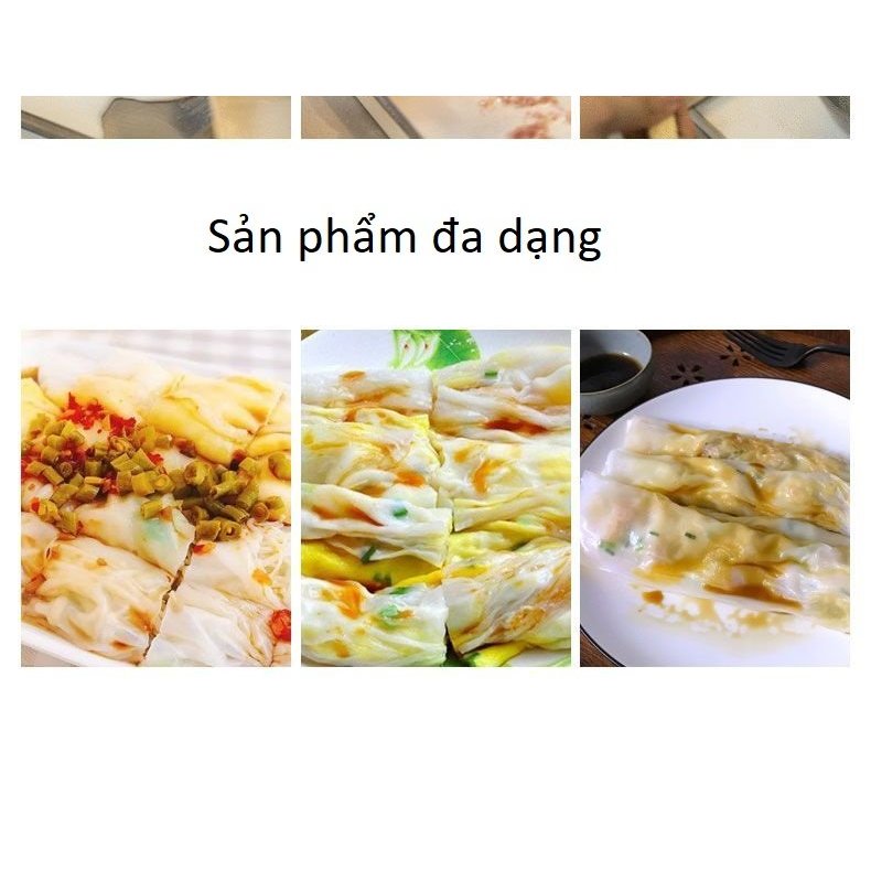 Nồi tráng bánh cuốn, hấp bánh cuốn đa năng chống dính cao cấp
