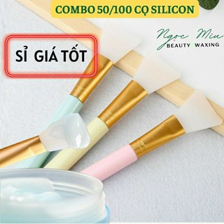 Sỉ 100 cọ silicon quyét mặt nạ