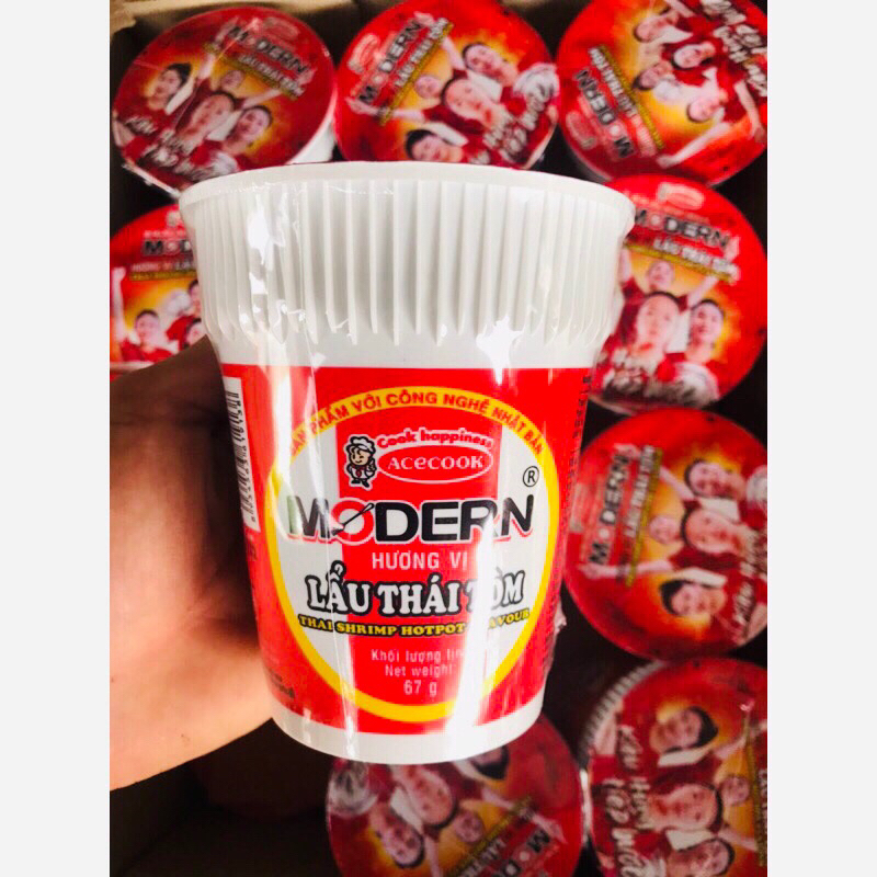 Mì Ly Modden Lẩu Thái Tôm 67g