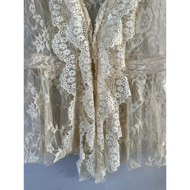 Áo khoác ren freesize