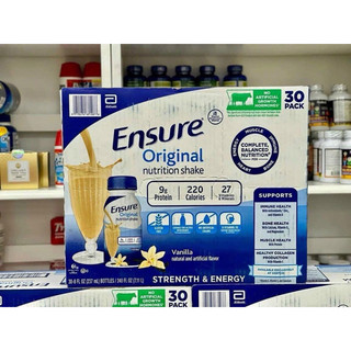 Thùng 30 chai sữa nước ensure original 237ml mỹ