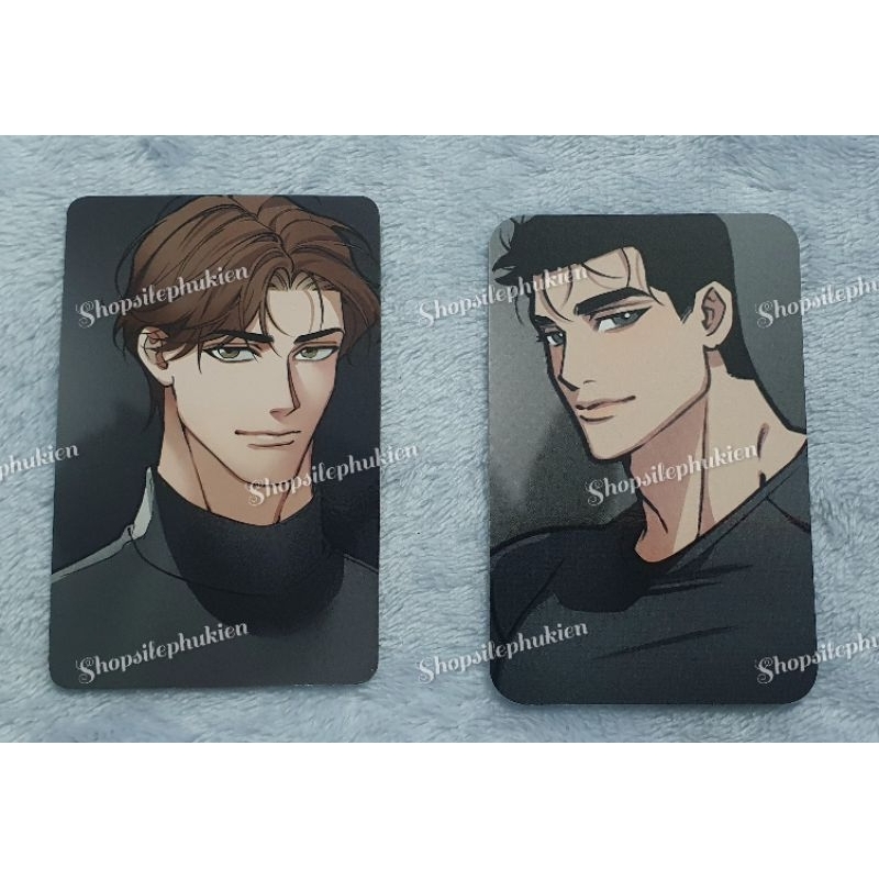 Cặp card bo góc truyện manhwa hàng chính hãng lezhin