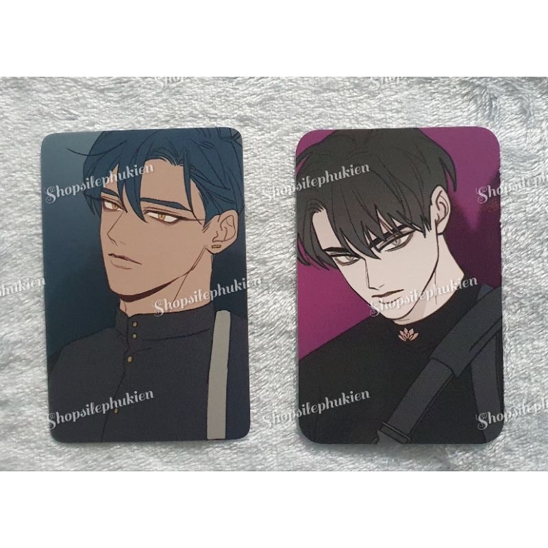 Cặp card bo góc truyện manhwa hàng chính hãng lezhin