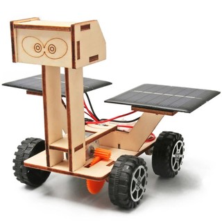 Robot khám phá sao hỏa sử dụng 2 pin năng lượng mặt trời mô hình lắp ráp khoa học stem diy - đồ chơi khoa học công nghệ