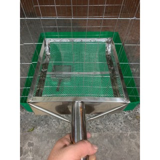 Sàn cát, sàn phân gà inox 100% có 3 kích thước